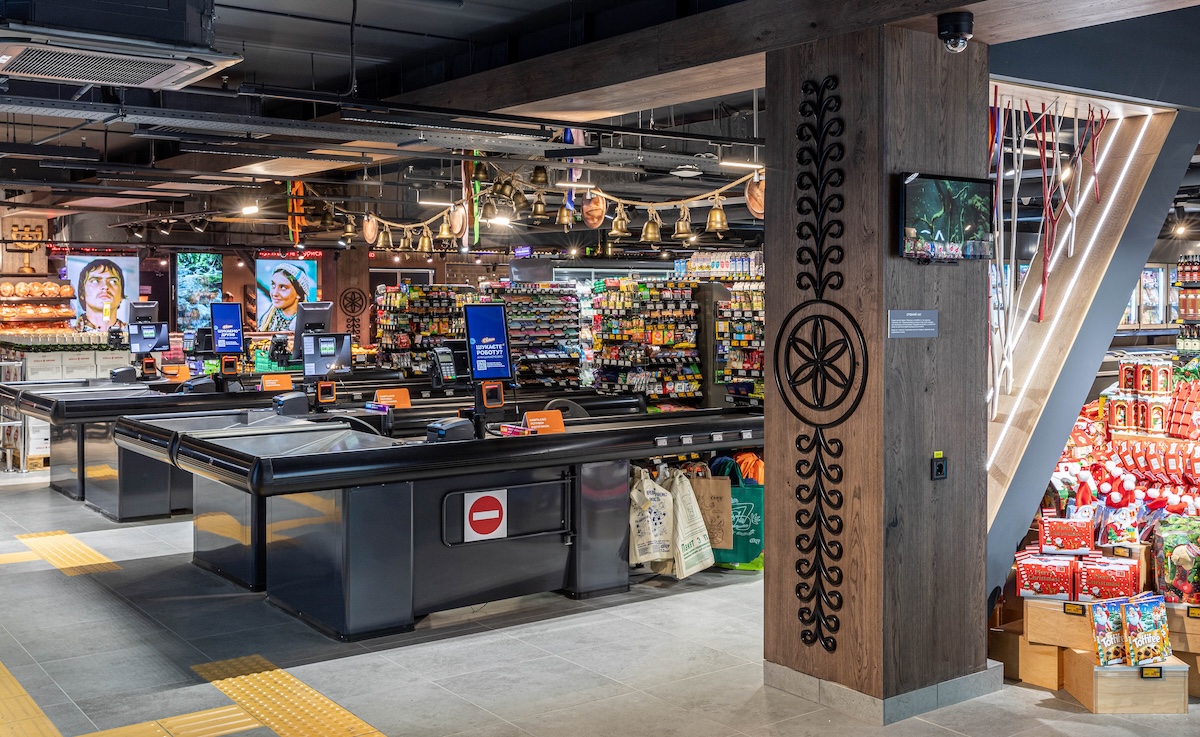 Каси Сільпо у Буковелі